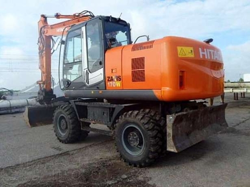 Product picture HITACHI ZAXIS ZX170W-3 EXCAVATOR PARTS CATALOG MANUAL