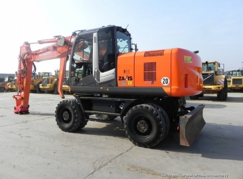 Product picture HITACHI ZAXIS ZX190W-3 EXCAVATOR EQUIPMENT COMPONENTS PARTS CATALOG MANUAL