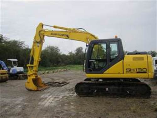 Product picture SUMITOMO SH130-5 SH130LC-5 SH130-5 (Blade) EXCAVATOR SERVICE REPAIR MANUAL