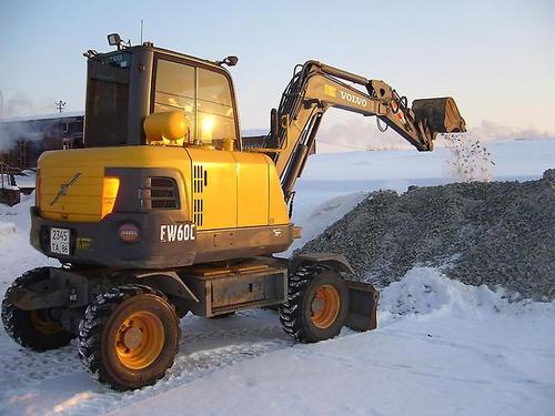 Product picture VOLVO EW60C COMPACT WHEEL EXCAVATOR SERVICE REPAIR MANUAL