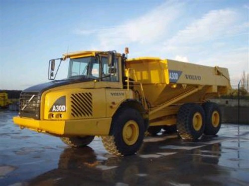 Product picture VOLVO A30D ARTICULATED DUMP TRUCK SERVICE REPAIR MANUAL