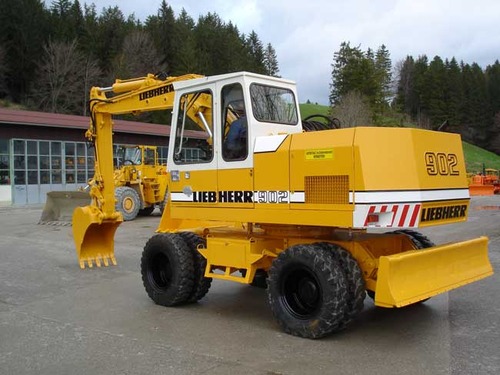 Product picture LIEBHERR A902 WHEELED EXCAVATOR OPERATING MANUAL #1