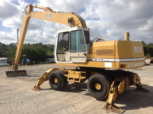 Product picture LIEBHERR A912 SPEEDER HYDRAULIC EXCAVATOR OPERATION AND MAINTENANCE MANUAL #2 (Serial no. from: 1989)
