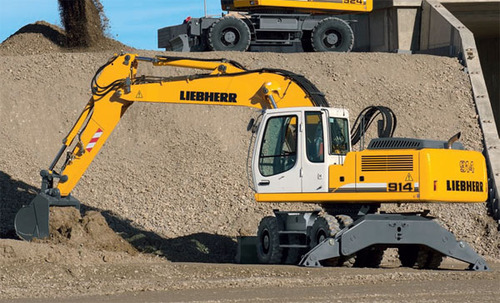 Product picture LIEBHERR A914 B LITRONIC HYDRAULIC EXCAVATOR OPERATION AND MAINTENANCE MANUAL #2 (Serial no. from: 20467)