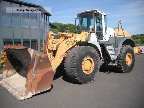 Product picture LIEBHERR L564 WHEEL LOADER OPERATORS OPERATING MANUAL #1