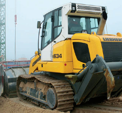 Product picture LIEBHERR LR634 WITH STEERING PEDAL CRAWLER LOADER OPERATORS OPERATING MANUAL #1 (Serial no. from: 11673)