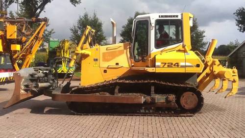 Product picture LIEBHERR PR724 LITRONIC (USA/CAN) CRAWLER DOZER OPERATORS OPERATING MANUAL #1 (Serial no. from: 11617)