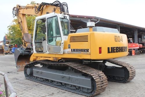 Product picture LIEBHERR R904 LITRONIC EXCAVATOR OPERATORS OPERATING MANUAL (Serial no. from: 6001)