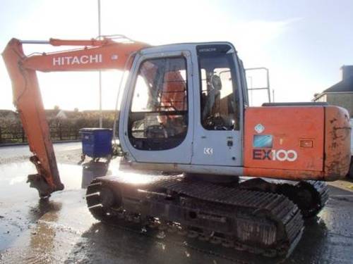 Product picture HITACHI EX100-5 EX100M-5 EXCAVATOR OPERATORS MANUAL