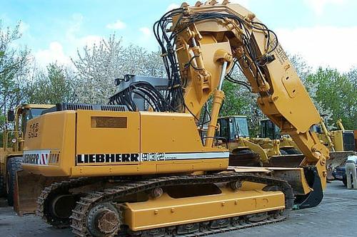 Product picture LIEBHERR R932 LITRONIC EXCAVATOR OPERATORS OPERATING MANUAL (Serial no. from: 4001)
