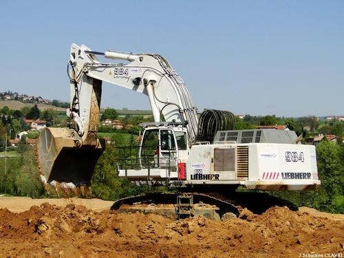 Product picture LIEBHERR R984C LITRONIC HIGH RISE EXCAVATOR OPERATORS OPERATING MANUAL (Serial no. from: 50200) #1