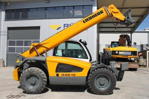 Product picture LIEBHERR TL 435-13 TELESCOPIC HANDLER OPERATORS OPERATING MANUAL (Serial no. from: 11000) #1