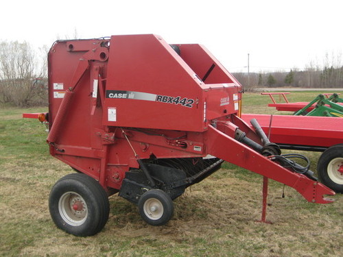 Product picture CASE IH RBX442 RBX 442 ROUND BALER OPERATORS MANUAL