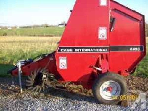 Product picture CASE IH 8420 ROUND BALER OPERATORS MANUAL