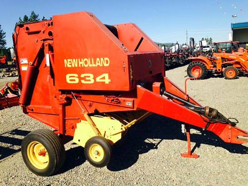 Product picture NEW HOLLAND 634 ROUND BALER OPERATORS MANUAL