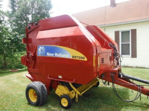 Product picture NEW HOLLAND BR7060 BR7070 BR7080 BR7090 ROUND BALER OPERATORS MANUAL