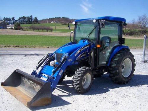 Product picture NEW HOLLAND TC40DA TC45DA TRACTOR  WITH CAB OPERATORS MANUAL