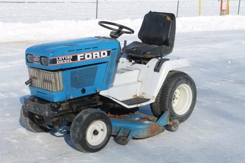 Product picture NEW HOLLAND FORD LGT14D LGT16D DIESEL LAWN GARDEN TRACTOR OPERATORS MANUAL