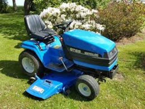 Product picture NEW HOLLAND GT65 GT75 GARDEN TRACTOR AND 48CMS MOWER DECK OPERATORS MANUAL