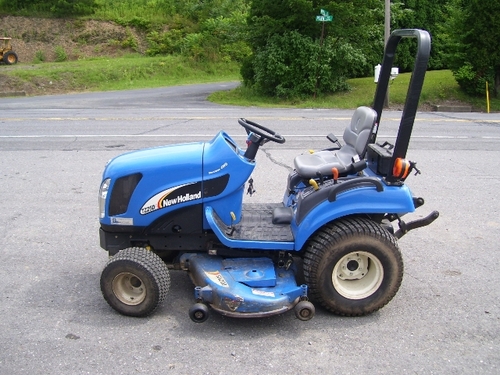 Product picture NEW HOLLAND TZ18DA TZ22DA TZ25DA TRACTOR WITH 54CMS 60CMS MOWER DECK OPERATORS MANUAL