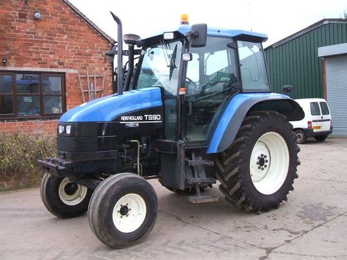 Product picture NEW HOLLAND TS90 TS100 TS110 SYNCHRO COMMAND AND ELECTROSHIFT TRANSMISSIONS TRACTOR OPERATORS MANUAL