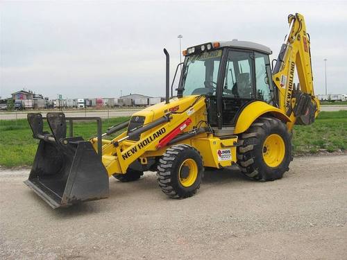 Product picture NEW HOLLAND B95 B95TC B95LR B110 B115 LOADER BACKHOE OPERATORS MANUAL
