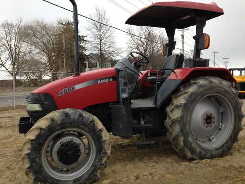 Product picture CASE IH JX80U JX90U JX100U TRACTOR OPERATORS MANUAL