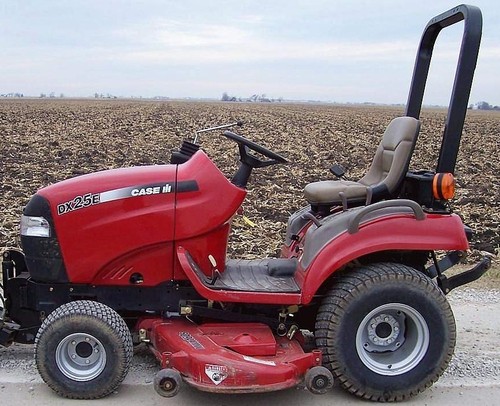 Product picture CASE IH DX18E DX22E DX25E TRACTOR WITH MWX154S MWX160S MOWER DECKS OPERATORS MANUAL