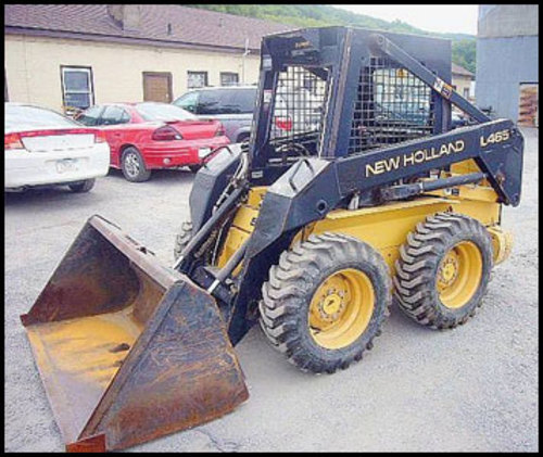Product picture NEW HOLLAND L465 LX465 LX485 SKID STEER LOADER OPERATORS MANUAL