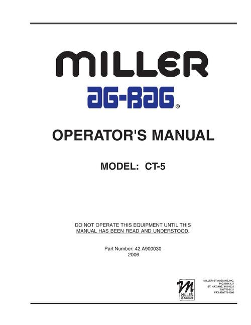 Product picture NEW HOLLAND CT-5 OPERATORS MANUAL