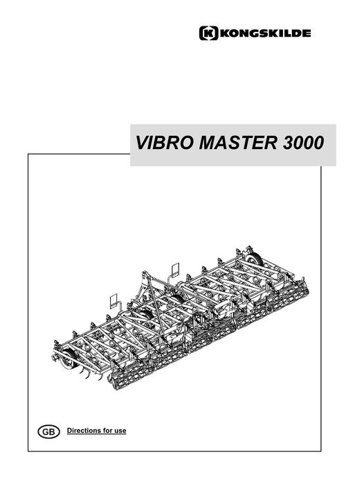 Product picture NEW HOLLAND VIBRO MASTER 3000 OPERATORS MANUAL