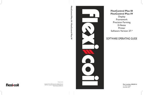 Product picture NEW HOLLAND FLEXCONTROL PLUS IV DISPLAY FRAMEWORK OPERATORS MANUAL