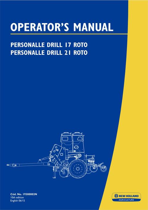 Product picture NEW HOLLAND DRILL 17 21 ROTO OPERATORS MANUAL