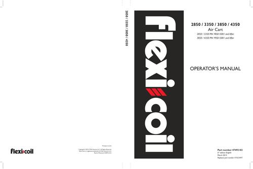 Product picture NEW HOLLAND 2850 3350 3850 PLANTING SEEDING OPERATORS MANUAL