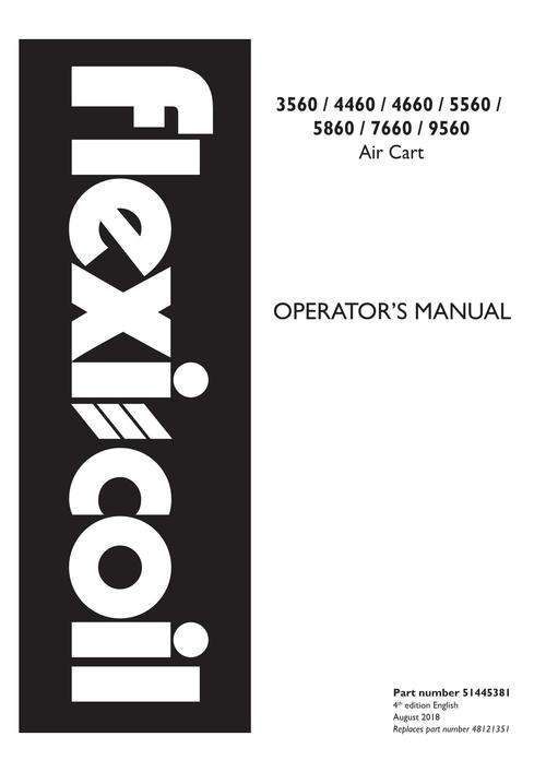 Product picture NEW HOLLAND 3560 4460 4660 PLANTING SEEDING OPERATORS MANUAL
