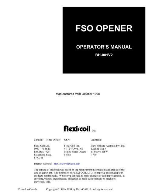 Product picture NEW HOLLAND FLEXI-COIL PLANTING SEEDING OPERATORS MANUAL #1