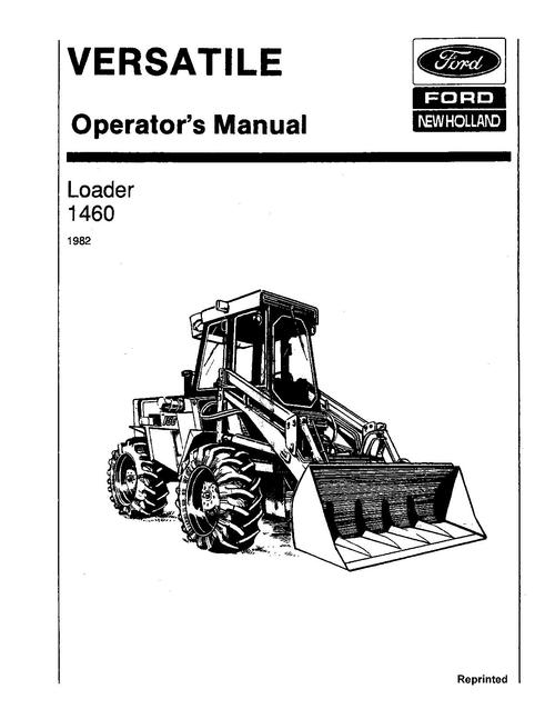 Product picture NEW HOLLAND 1460 LOADER DOZER OPERATORS MANUAL