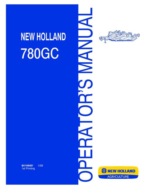 Product picture NEW HOLLAND 780GC HAY TOOLS OPERATORS MANUAL