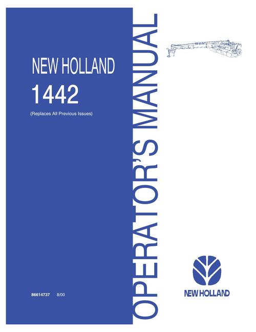 Product picture NEW HOLLAND 1442 HAY TOOLS OPERATORS MANUAL #2