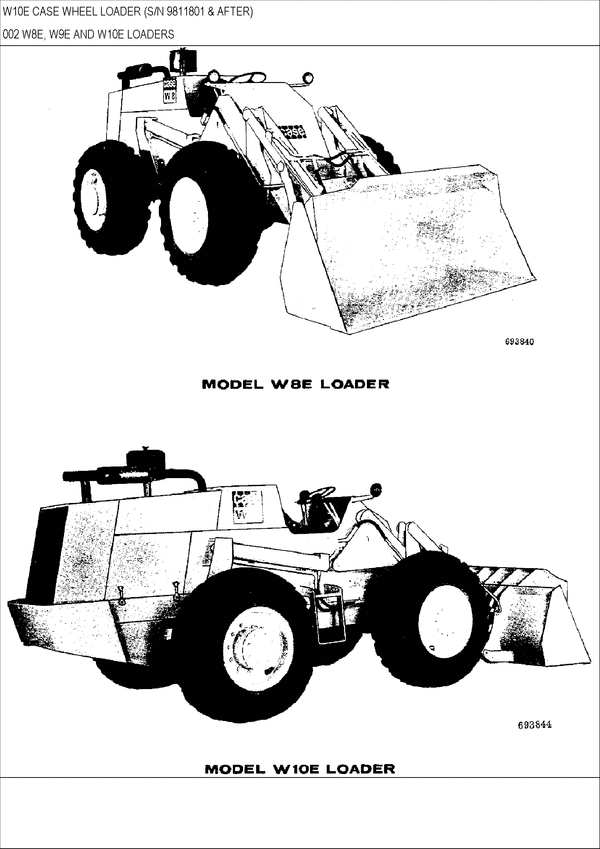 Product picture CASE W10E WHEEL LOADER PARTS CATALOG MANUAL