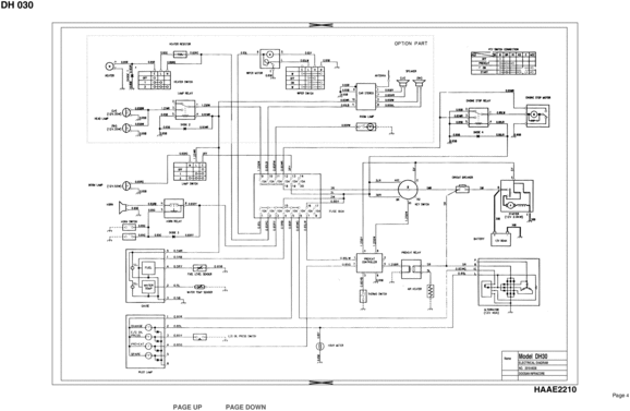 Product picture DAEWOO DH030 DH30 ELECTRICAL HYDRAULIC SCHEMATICS MANUAL